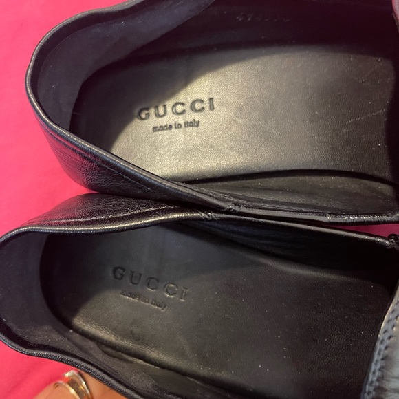 Gucci Women's Brixton Horsebit Convertible Slip-On Loafer Sz  37/7 Black - Picture 5 of 11